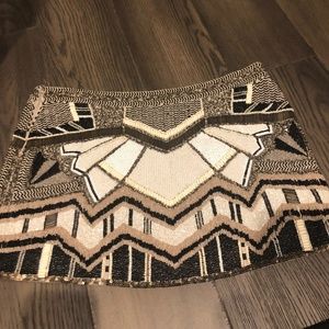 All Saints Beaded Skirt